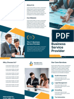 Business Service Provider Trifold