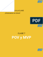 Clase 7. POV y MVP