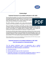 3) IAF Communique ISO 14001[1]