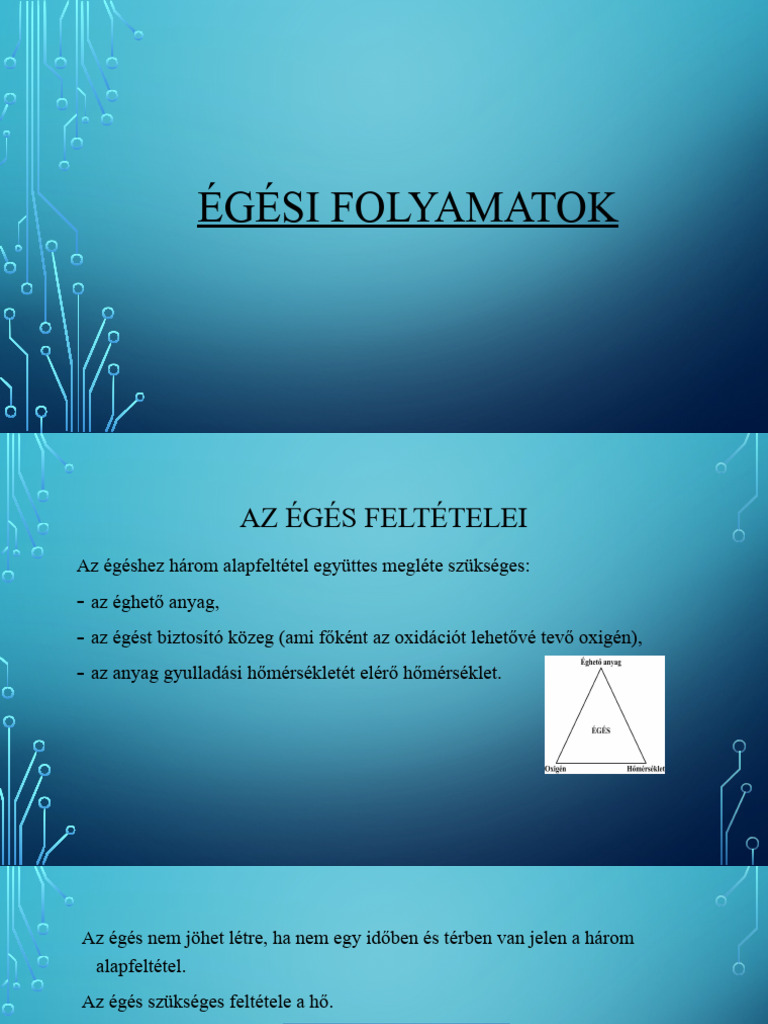 Égés | PDF