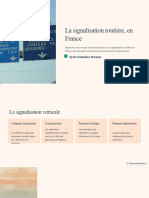 La Signalisation Routiere en France