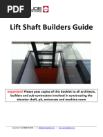 Lift Shaft Construction Guidelines | PDF | Elevator | Door