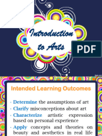 Topic 1 - Introduction To Arts