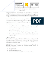 INFORMES TÉCNICOS de Propuestas de Proyectos .IMPACTO AMBIENTAL