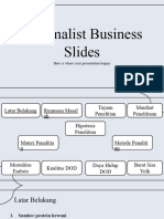 Minimalist Business Slides XL Blue Variant by Slidesgo
