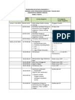 Rundown Kegiatan Lokakarya 7