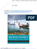Solution Manual For Macroeconomics 3rd Edition David Miles Andrew Scott Francis Breedon