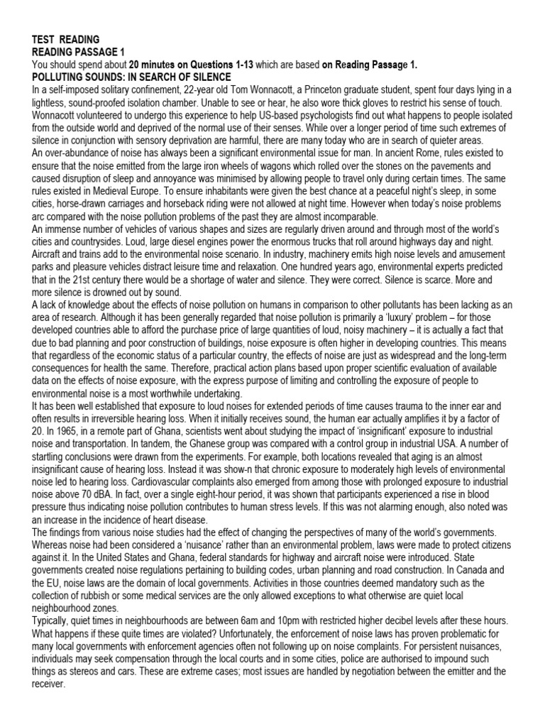 test-reading-reading-passage-1-polluting-sounds-in-search-of-silence