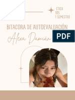 Bitacora de Autoevaluación