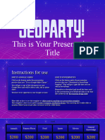 Jeoparty SlidesCarnival