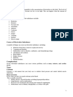 Electrolyte Imbalance