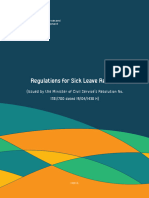 Regulations For Sick Leave Reports