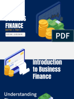 Understanding Finance Presentation