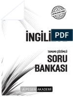 İngilizce: Soru Bankasi