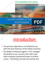 CH 1 Indian Economy On The Eve of Independence