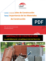 Clase de Importancia de Los Materiales de Construcción21-8-2023