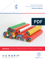 Almona Pe Corrugated Optical Ducts Systems Technical Manual