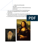 Investigacion La Mona Lisa