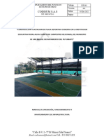 Manual de Operacion, Funcionamiento y Mantenimiento de Infraestructura