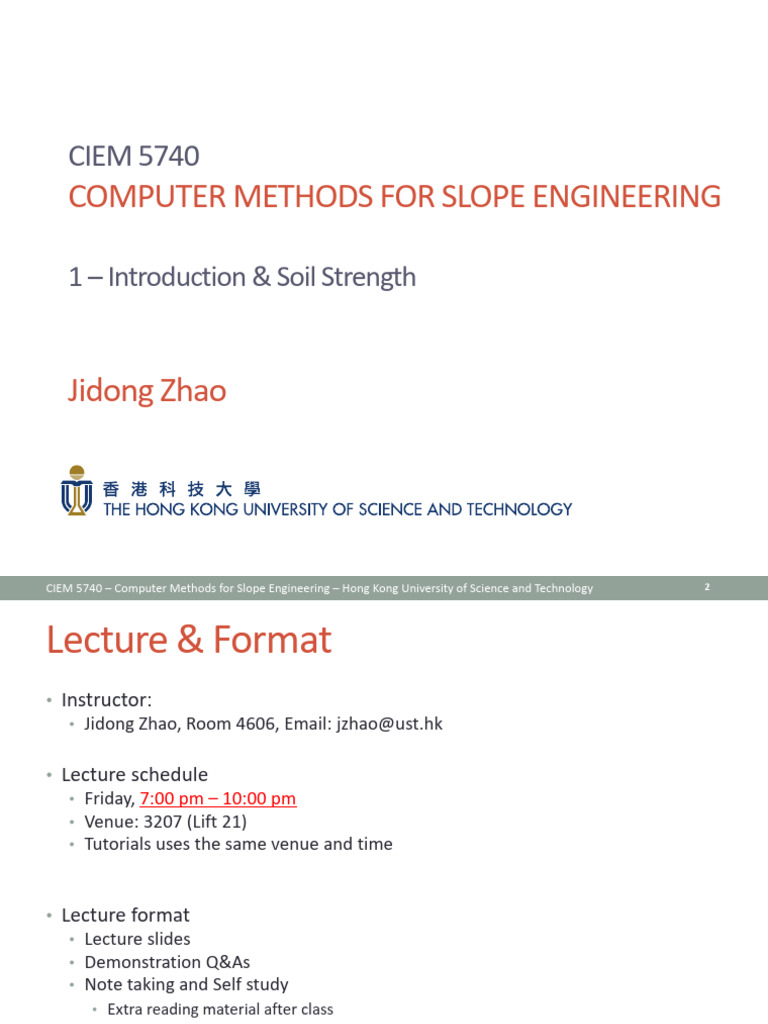 Introduction to Slope Engineering | PDF | Landslide | Strength Of Materials