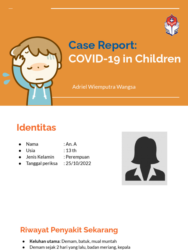 Case Report Covid19 Pediatrics PDF