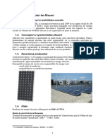 Plan de Afaceri - Sistem Fotovoltaic