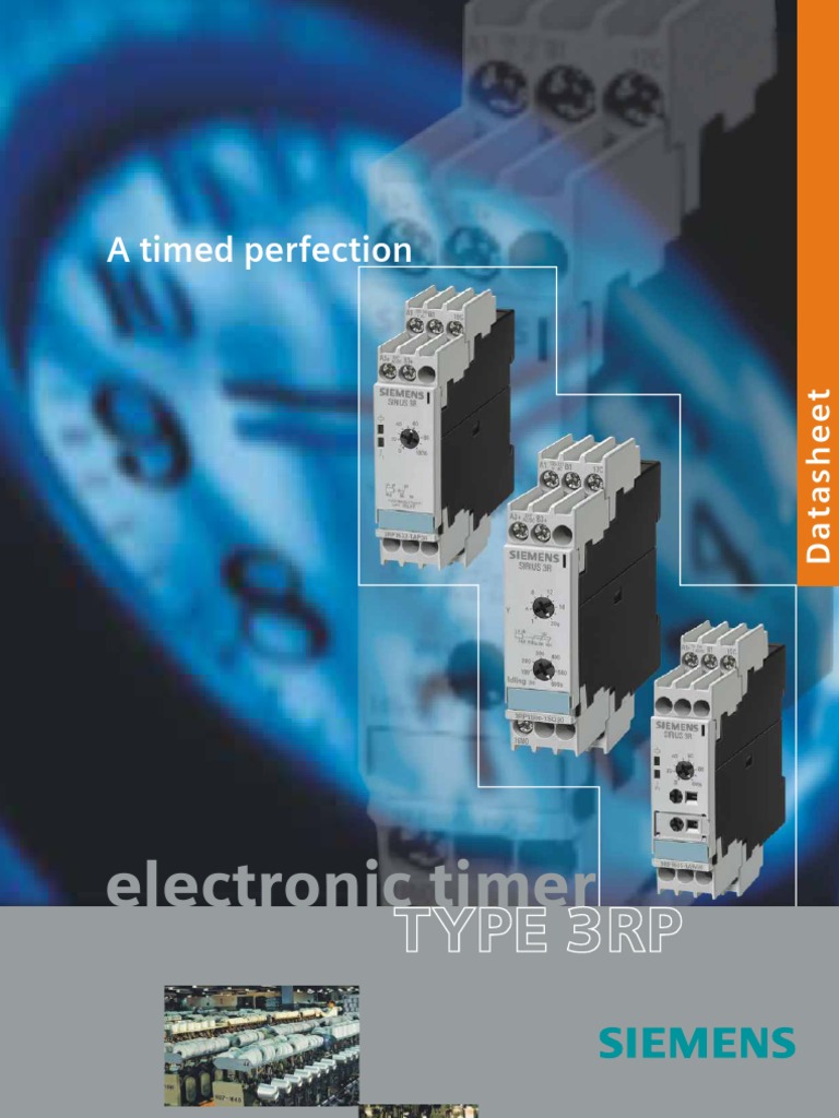 Siemens Timer Catalog | PDF | Timer | Alternating Current