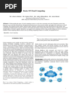 Basics of Cloud Computing