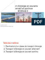 Module 3 - Transport D'énergie CA Et CC