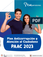 Plan Anticorrupción Yatención Al Ciudadano PAAC 2023