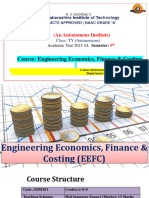 Unit I - Introduction To Engineering Economics