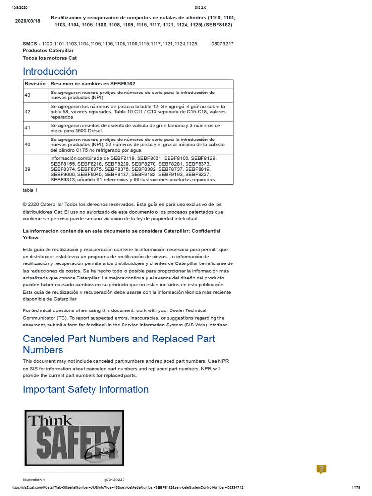 Guía de Reusabilidad de Culata y Válvulas | PDF | Lavadora | Ingeniería  mecánica, image size:768x1024