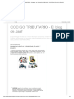CODIGO TRIBUTARIO - El Blog de Jaaf - DINAMICA CUENTA 33 - PROPIEDAD, PLANTA Y EQUIPO