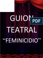 Guion Teatral - Feminicidio