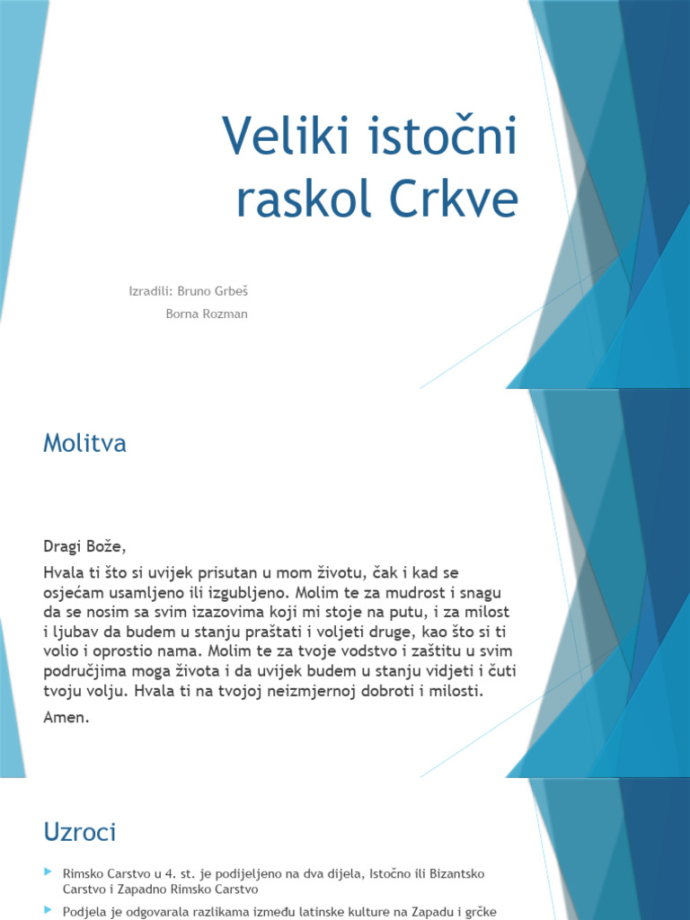 Istočni Raskol | PDF