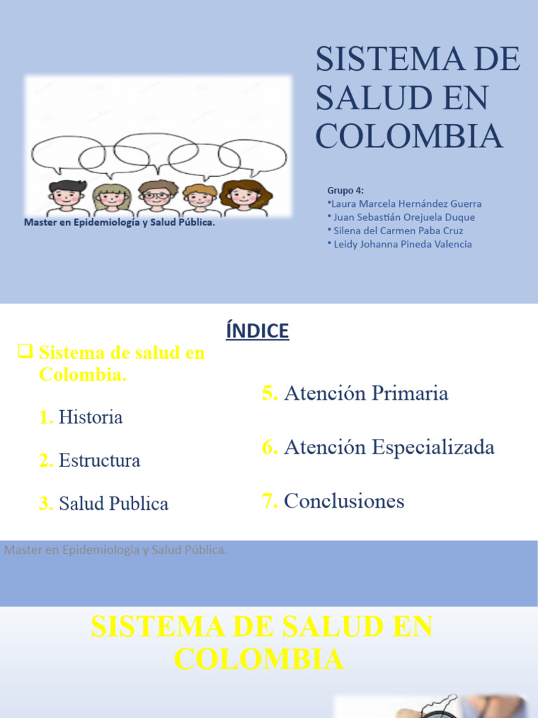 Sistema de Salud en Colombia: Estructura y Historia | PDF | Cuidado de ...