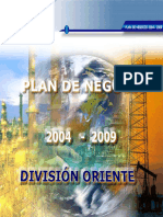 Plan de Negocios Oriente 2004 - 2009