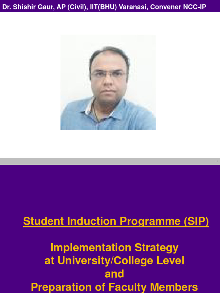 Student Induction Program Implementation Guide | PDF