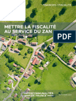 Mettre La Fiscalité Au Service Du ZAN - Intercommunalités de France