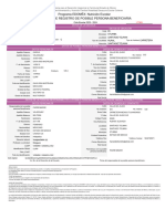 Formato de Registro de Posible Persona Beneficiaria Programa EDOMÉX: Nutrición Escolar