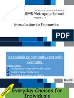 YR 10 Double-Chapter 1 - The Economic Problem