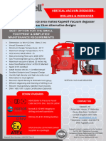 Vertical Vacuum Degasser