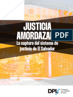 Justicia Amordazada - Captura Sistema Justicia El Salvador 1