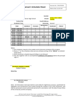 09 - RES03 - Trainee's Schedule Sheet - June 2020