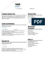Standout Resume Template