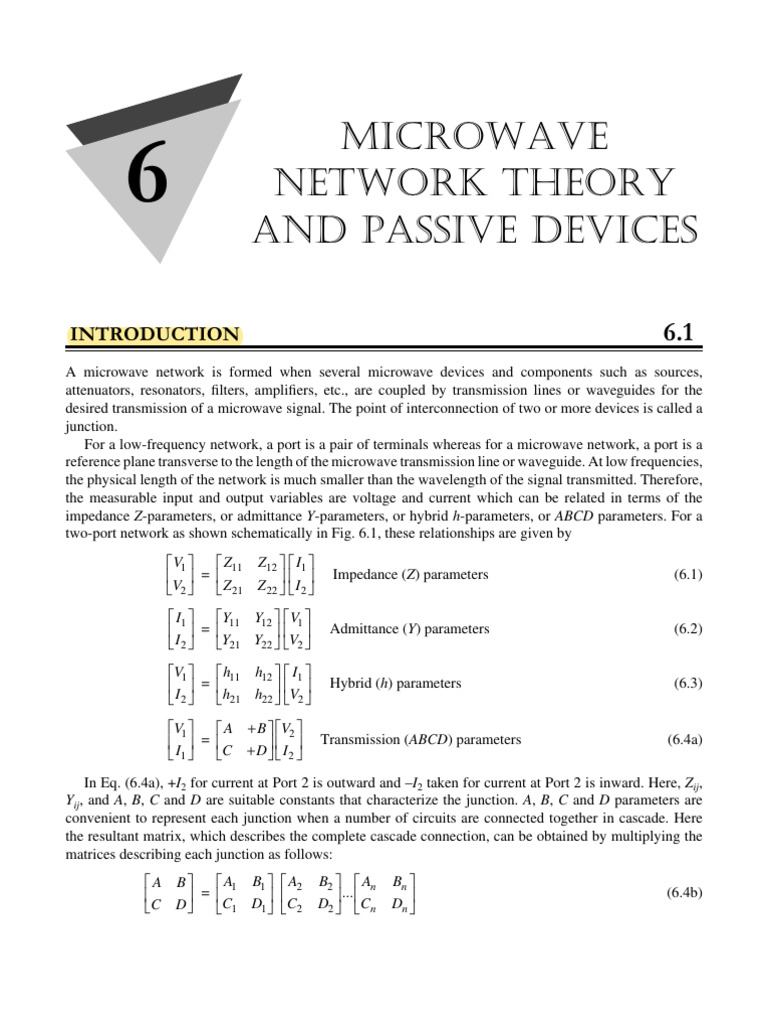 MicrowaveEngineering For Mid Sem PDF Transmission Line