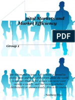 The Capital Markets and Market Efficiency: Group 1