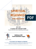 Team Devotions Basketball 2021 22