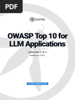 OWASP Top 10 For LLMs 2023 v1 - 0 - 1