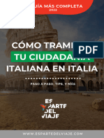 Guia Ciudadania Italiana en Italia Espartedelviaje Compressed